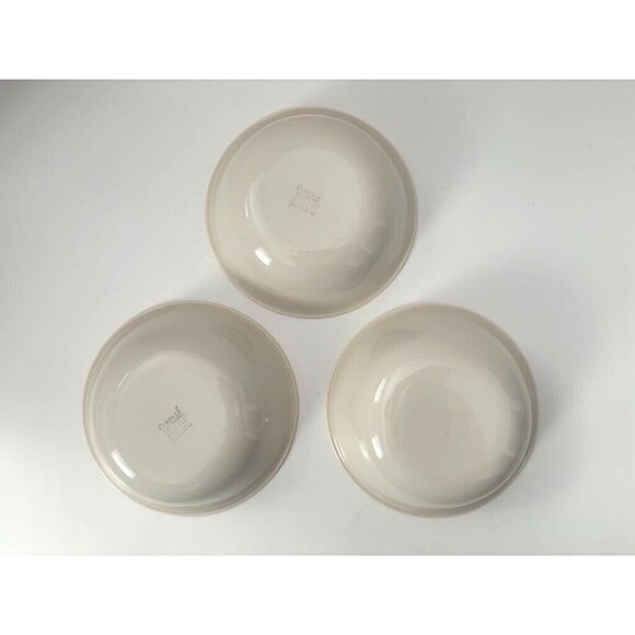 CORELLE BLUE LILY Set of 3 Soup Cereal Salad Bowls 6 1/4" Corning Ware USA - Picture 3 of 5